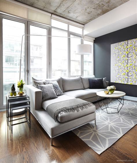 modern living room toronto  interior design
