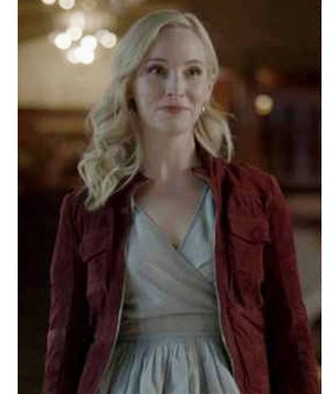 Candice King Legacies Season 4 Caroline Forbes Jacket