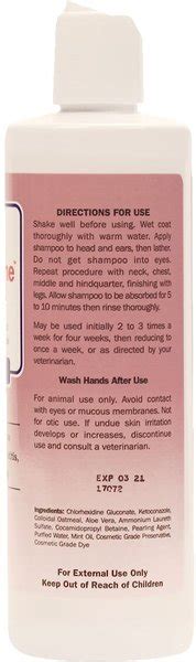 DAVIS KetoHexidine Dog & Cat Shampoo, 12-fl oz bottle - Chewy.com