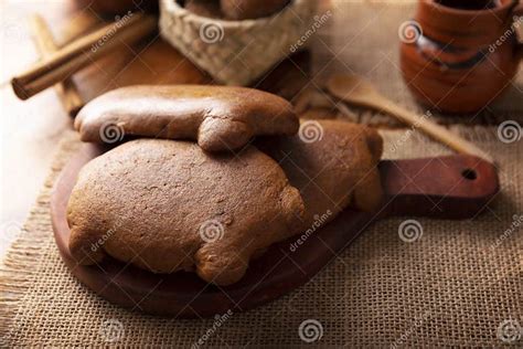 Cochinitos De Piloncillo Mexican Sweet Bread Stock Image - Image of ...