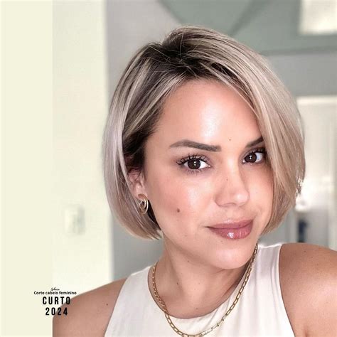 Corte De Cabelo Pequeno - 63 inspirações de Corte cabelo feminino curto moderno 2024