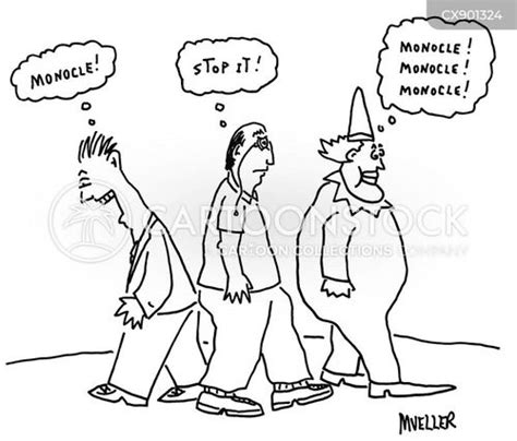 Monocle Cartoons and Comics - funny pictures from CartoonStock