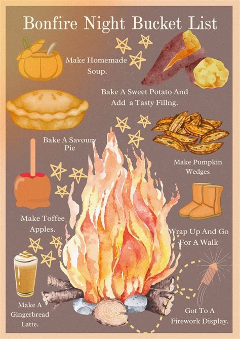 cosy    bonfire night treats youll love christmas bonfire