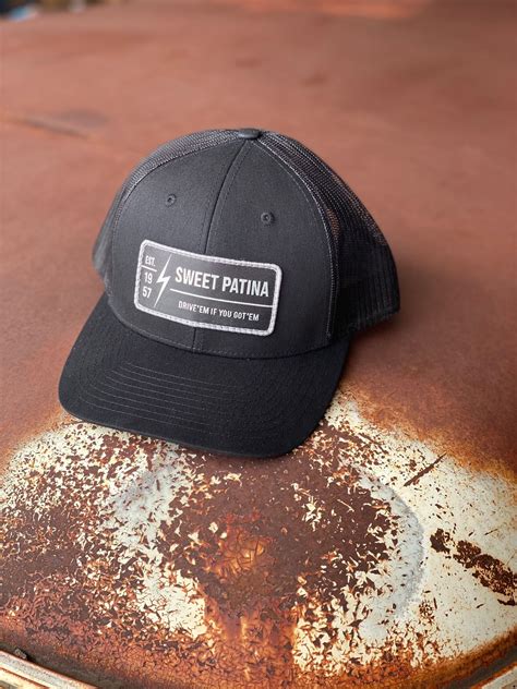 bolt driveem patch hat sweet patina