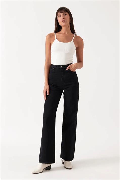 Rollas Jeans + Heidi Jean – Jet Black