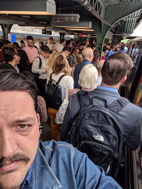 Another brilliant commute (Q/B line fucked) : r/nyc