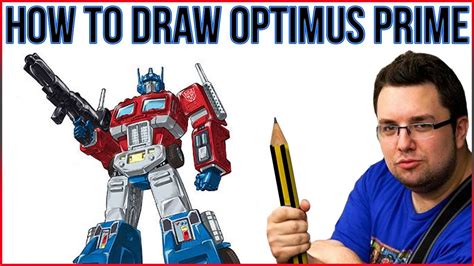 How To Draw Optimus Prime - YouTube