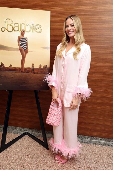 Think Pink: Margot Robbie Revisits Barbie Aesthetic for Film Promotion