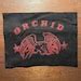 Orchid Patch Emo Screamo Skramz Alternative Battle Jacket Crust Punk ...