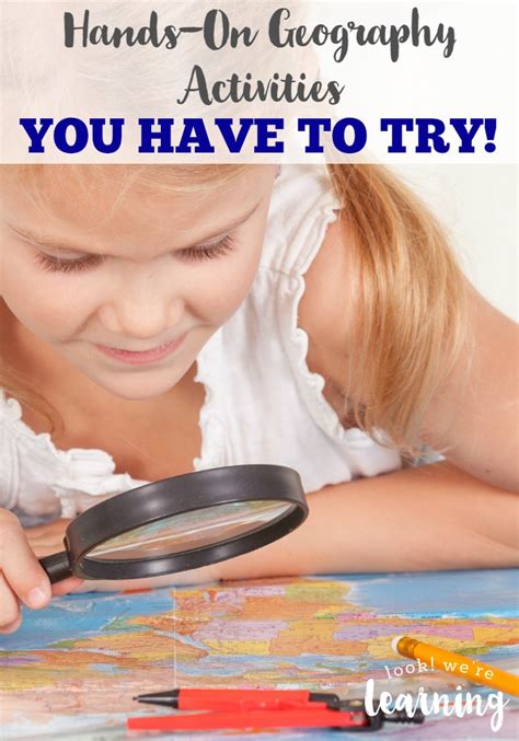 hands  geography activities   learning