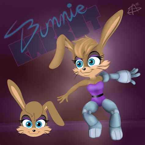 Carl Sumner Anderson III - Sally Acorn & Bunnie Rabbot - SEGA