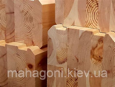 Брус клееный 100х100, 150х150, 200*200, 200*250 профилированный сосна ...