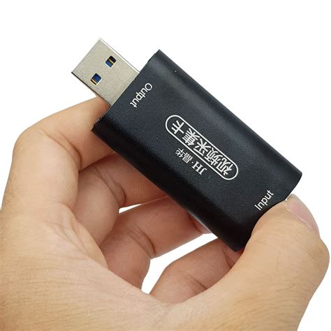 USB Video Capture Live Stream hỗ trợ 4k chuyển đổi HDMI sang USB - Nshop