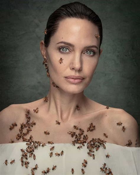 Actress Covered In Bees For Stunning Photoshoot