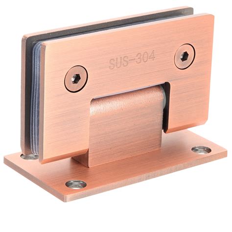 ULTNICE Shower Hinge Durable Installation Sleek Design 1Set 3.5*2.6*2