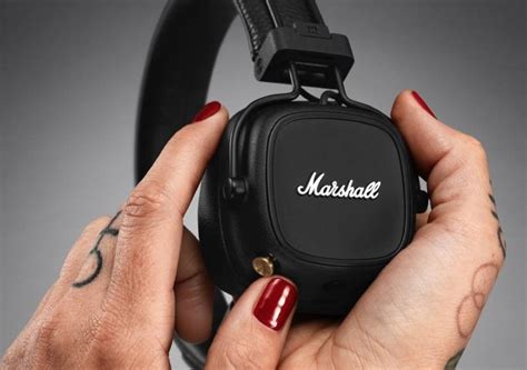 Беспроводные наушники Marshall Major IV Black: купить по цене 12 990 ...
