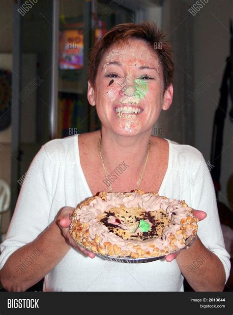 Pie In The Face Girl