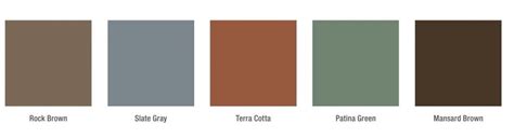 Gaf Tpo Color Chart