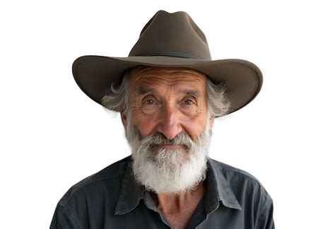 le vieil homme souriant pose psd gratuite