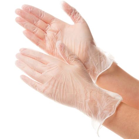 Прозрачные виниловые перчатки Deltagrip Vinyl Clear
