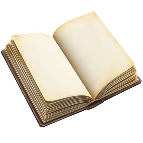 open book transparent background