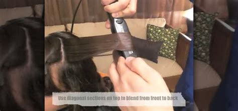 curl  hair perfectly   flat iron hairstyling