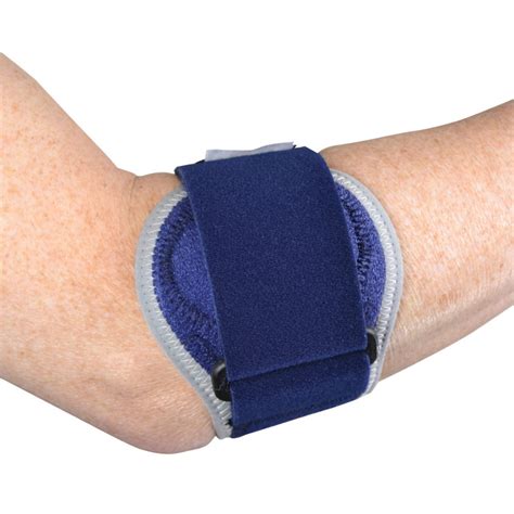 how to put on a tennis elbow strap