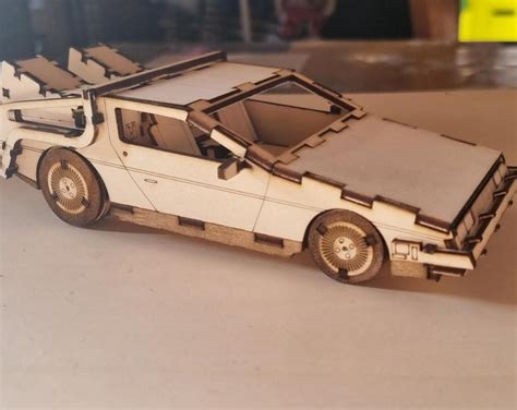 Back to the Future Delorean Time Machine Print - Etsy
