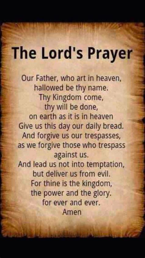 father prayer catholic words