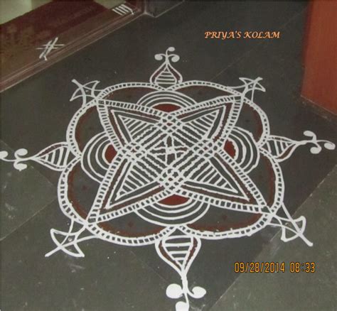 padi kolam  aritistic tradition