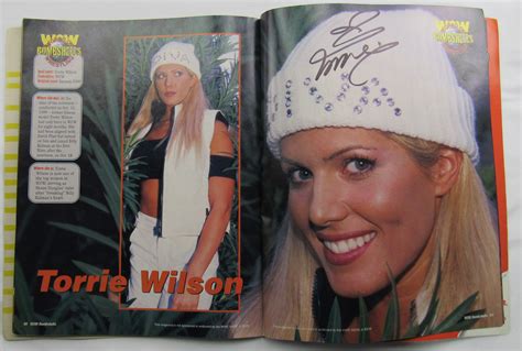 WWE Magazine Signed By (12) with Trish Stratus, Stacy Kiebler, Lita