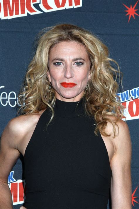 CLAUDIA BLACK at New York Comic-con 10/10/2015 – HawtCelebs