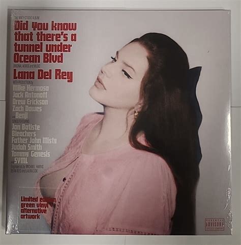Lana Del Rey Did You Know That There’s A Tunnel Under Ocean Blvd Vinyl ...