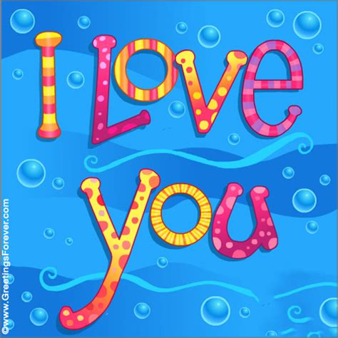 I love you with pop types - Romantic ecards for him, ecards