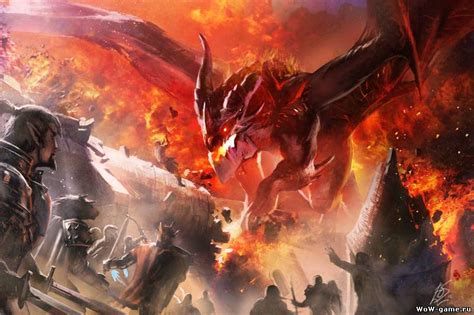 История World Of Warcraft: Нелтарион Аспект Земли - Cмертокрыл