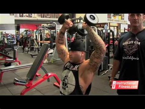 Instructional Fitness - Arnold Press - YouTube