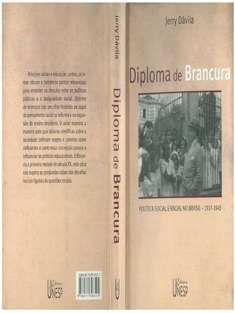 Diploma De Brancura Pdf - Diploma de Brancura Política Social e Racial No Brasil 1917 1945 | PDF