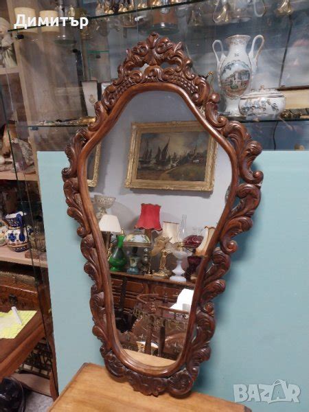 огледало с дърворезба в Огледала в гр. Варна - ID38657799 — Bazar.bg
