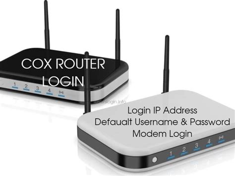 Cox Router Login [Settings, Reset, Default IP] - Techwarior