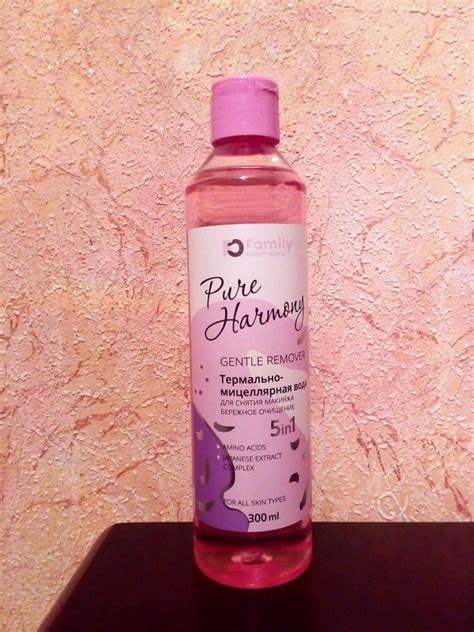Термально-мицеллярная вода Family Cosmetics Pure Harmony 5 in1 | отзывы