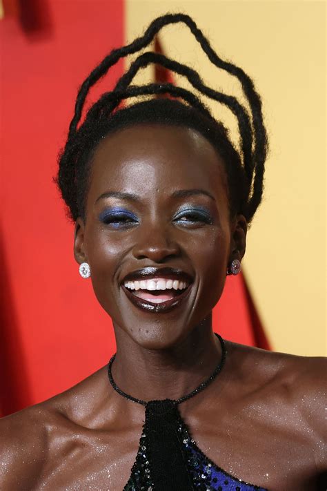 Lupita Nyong’o And Her Majestic Locs Brought Statement Beauty To An