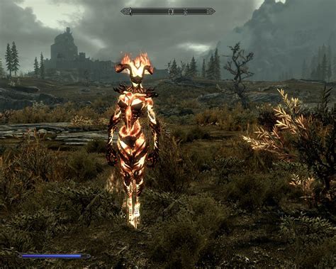 Skyrim - Flame Atronach by Dragonlord965 on DeviantArt