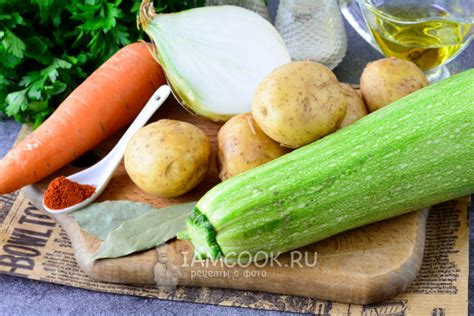 Тушеная картошка с кабачками в кастрюле — рецепт с фото пошагово