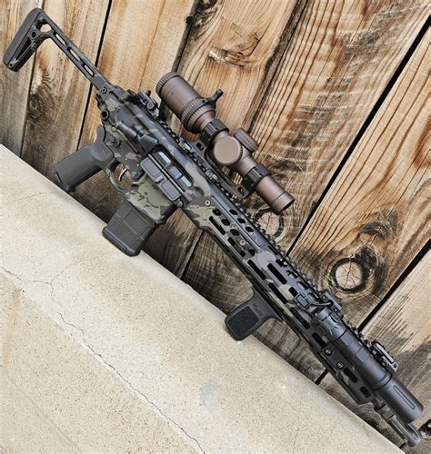 Sig Spear LT, 14.5" P&W & MCB Cerakote : r/guns