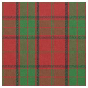 Clan Maxwell Tartan Fabric | Zazzle