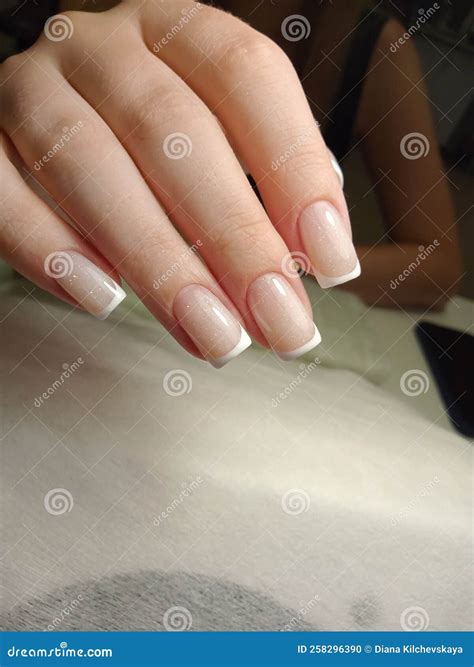 Manicure, gel polish stock photo. Image of polish, manicure - 258296390