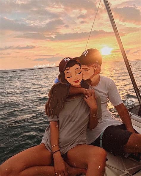 Белль и Адам ️🌹 Рисунок в стиле @guunii Очень нравится профиль этой ...