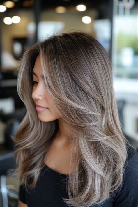 39 Stunning Ash Brown Hair with Money Piece Ideas - Stylish Hair Ideas
