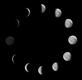 Фазы Луны | Luna fotografia, Tatuaggio fasi lunari, Arte lunare