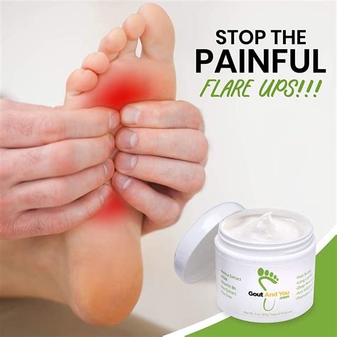 Gout and You Pain Relief Cream - Fast Acting Relief for Joint, Tendon ...